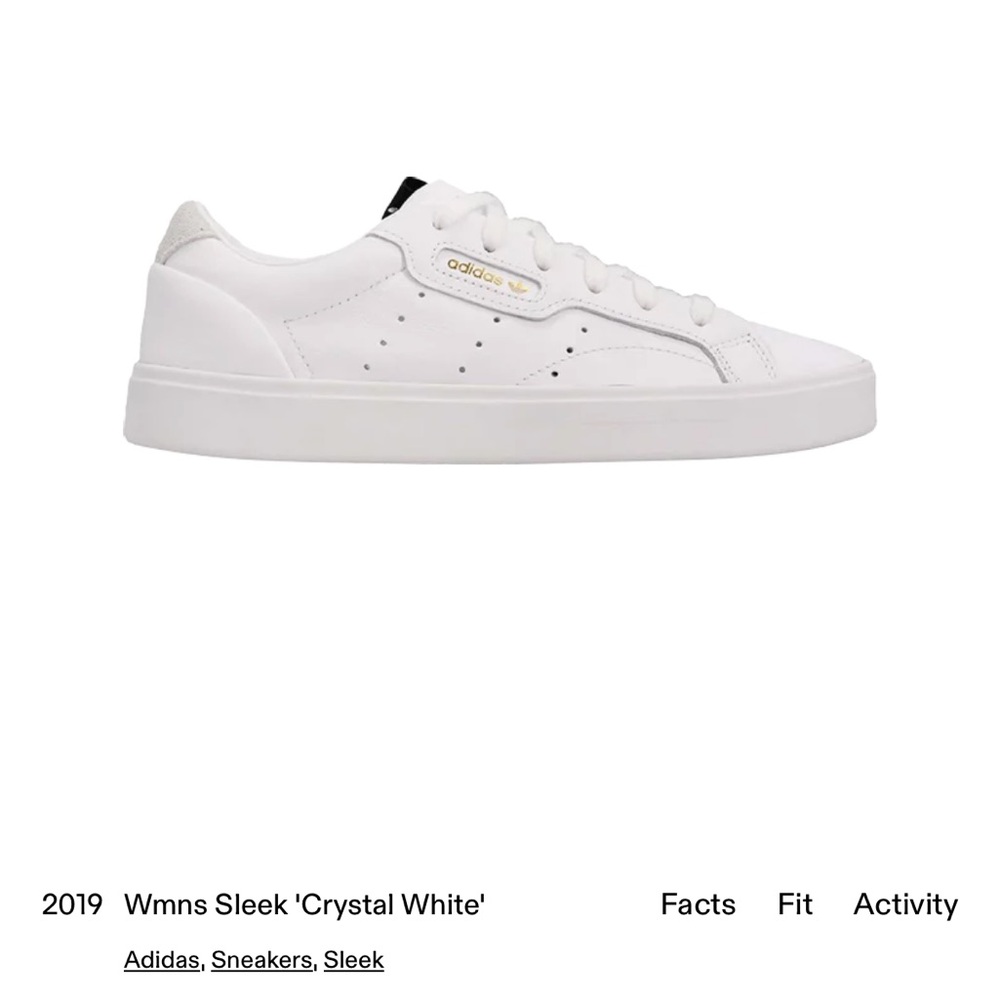 ADIDAS Sleek Sneaker 7.5 Used
